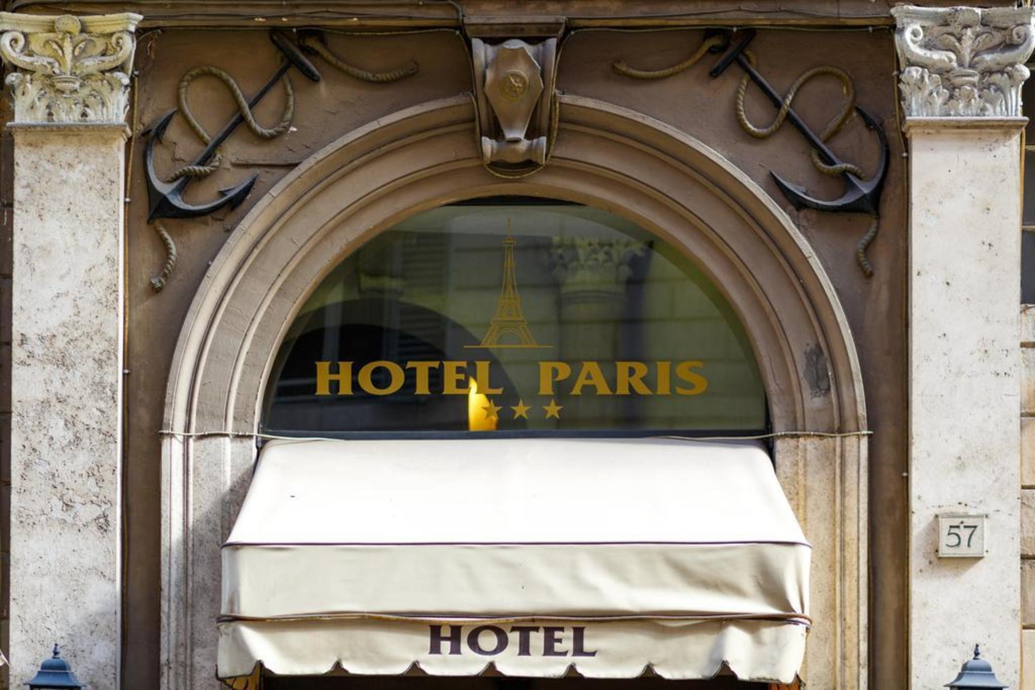 Hotel Paris Rom Eksteriør billede
