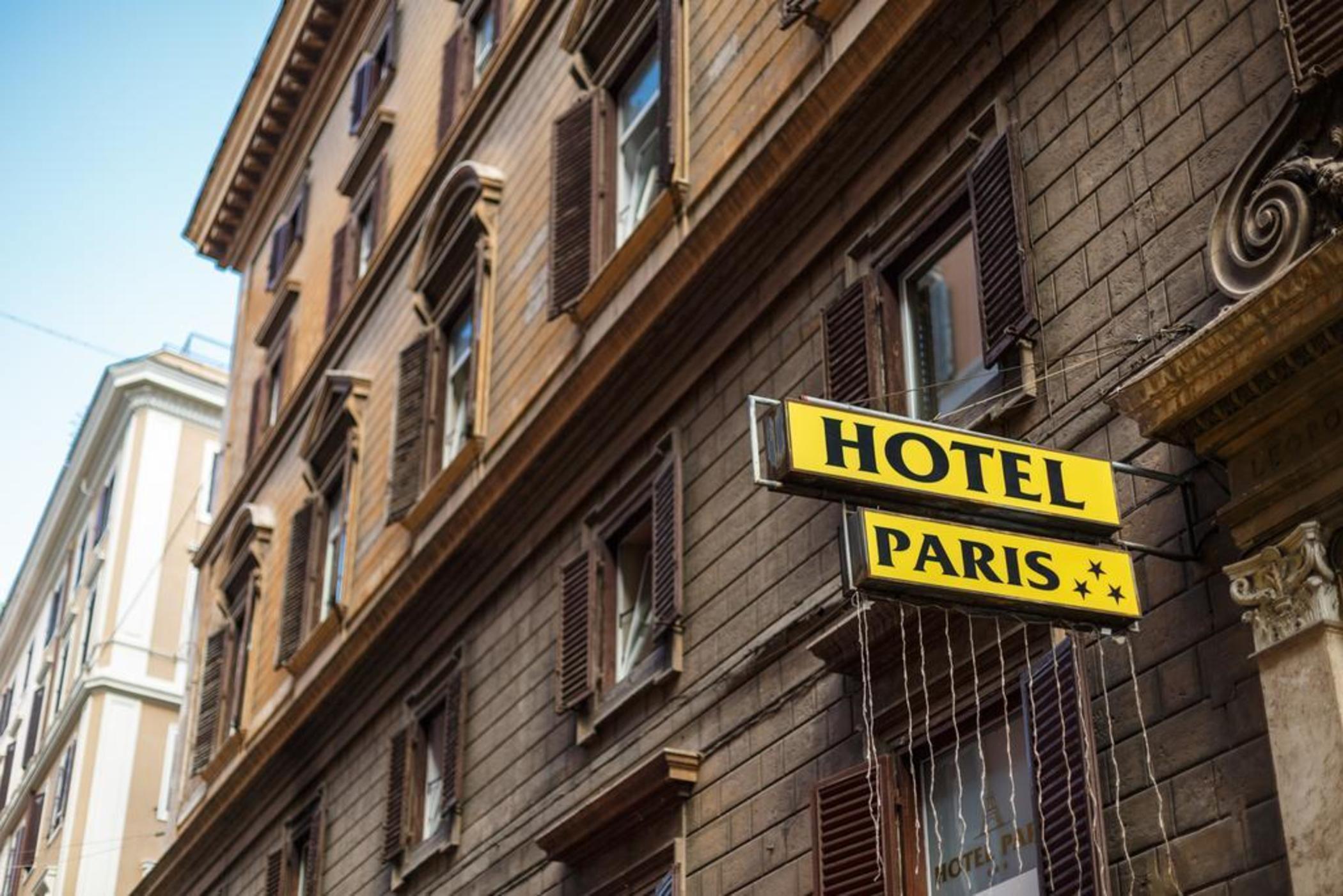 Hotel Paris Rom Eksteriør billede