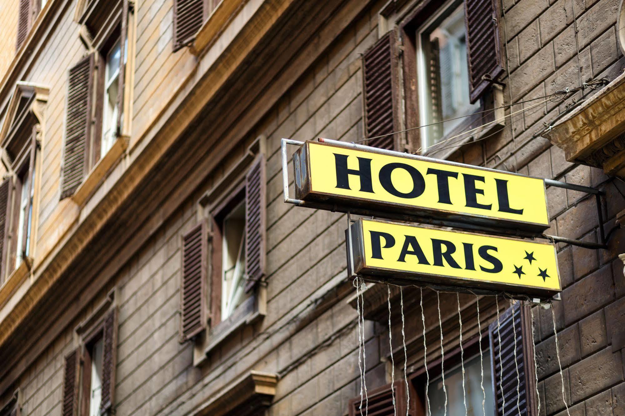 Hotel Paris Rom Eksteriør billede
