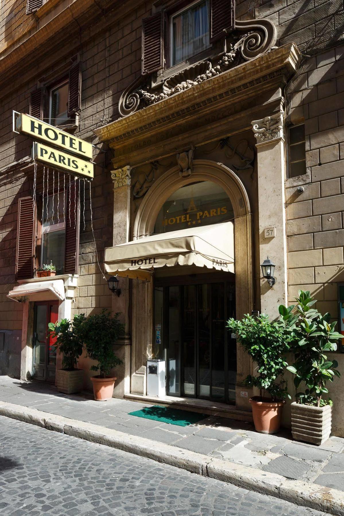 Hotel Paris Rom Eksteriør billede
